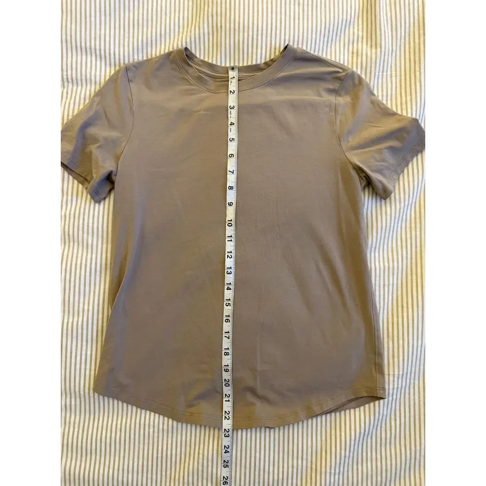 Lululemon Love Curved-Hem Crewneck T-Shirt